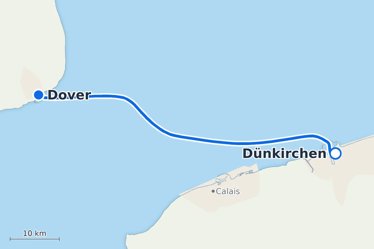 Dünkirchen - Dover
